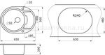 Кухонная мойка GRANULA GR-6502 экспрессо