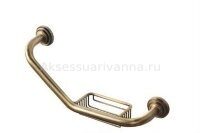 Classic Retro Bronze R-15 Поручень с мыльницей